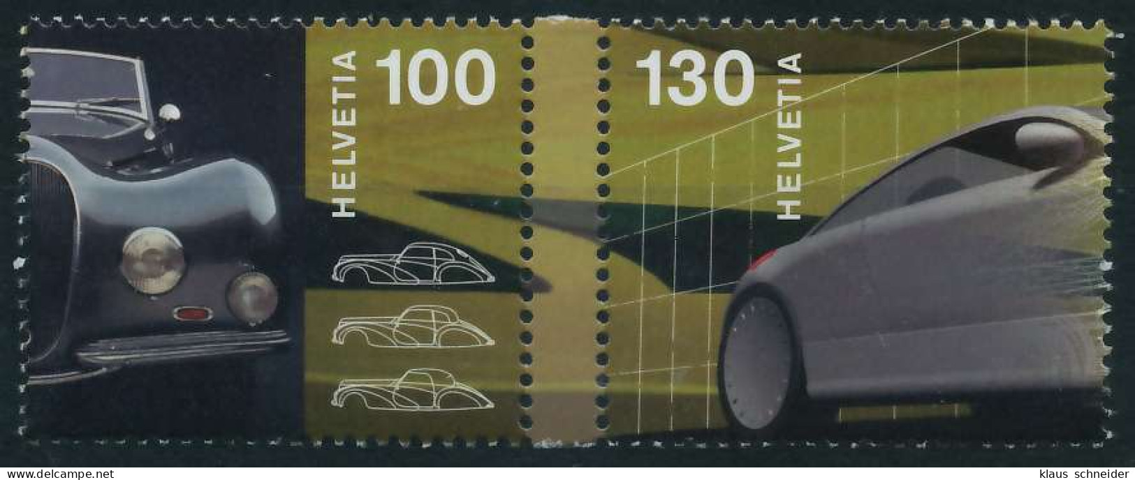 SCHWEIZ 2005 Nr 1911-1912 Postfrisch ZW-STEG PAAR X6916FA - Unused Stamps