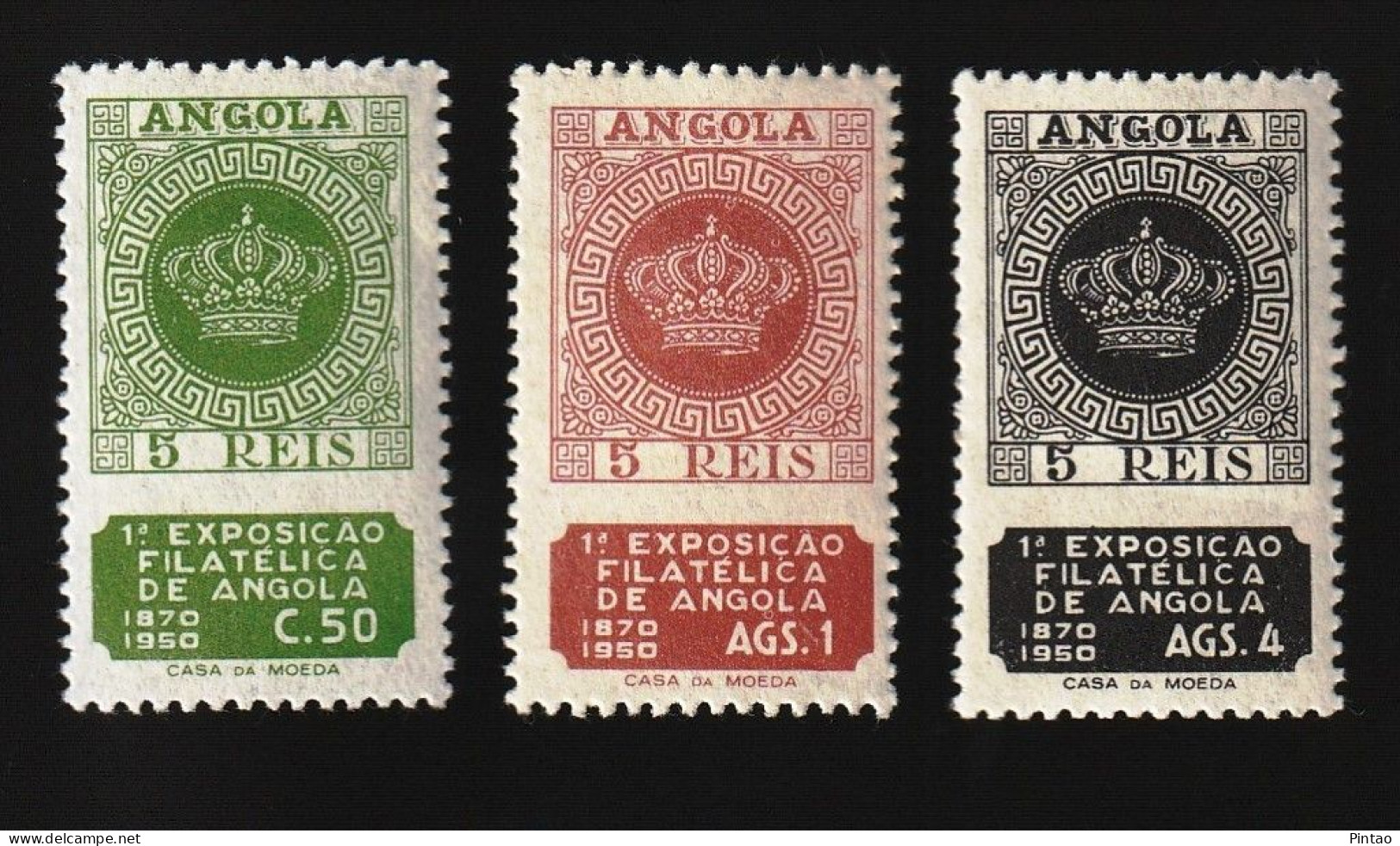 AG1809- ANGOLA 1950 Nº 321_ 23- MNH_ MH_ MNH - Angola