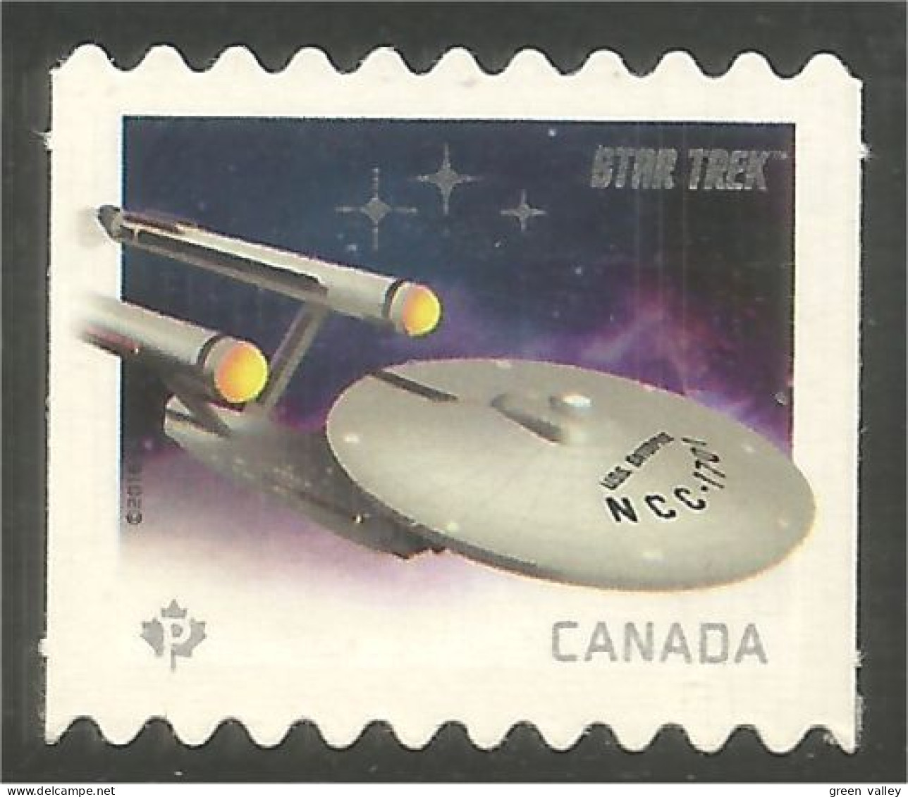 Canada Star Trek Star Trek USS Enterprise Annual Collection Annuelle MNH ** Neuf SC (C29-13i) - Ongebruikt