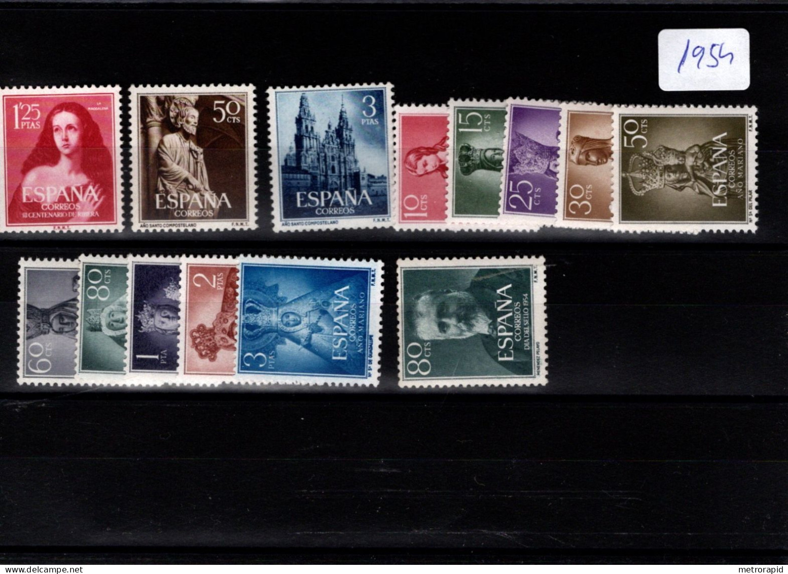 ESPAÑA SEGUNDO CENTENARIO 1954 **   COMPLETO - Unused Stamps