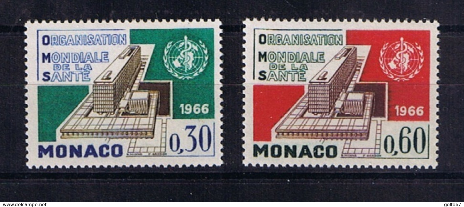 MONACO 1966 Y&T N° 703 & 704 NEUF** - Nuevos