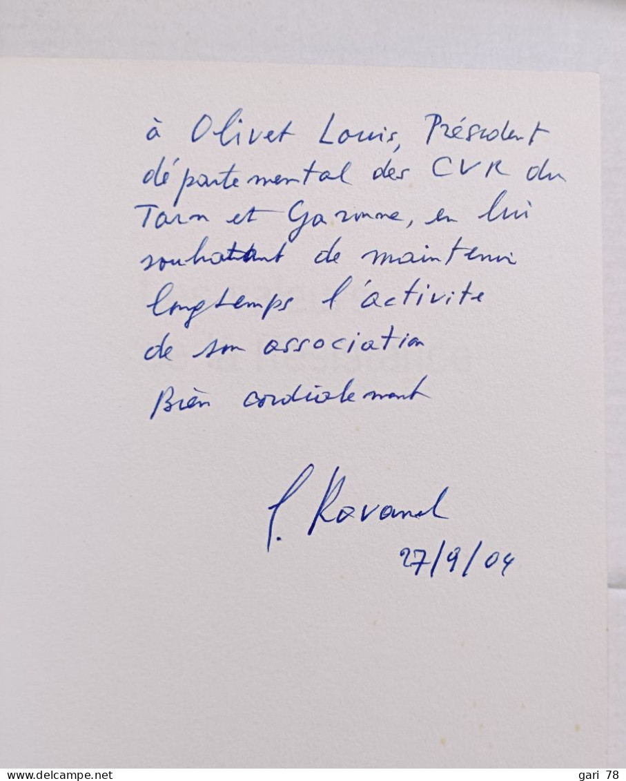 Henri WEILL : Les Valeurs De La Résistance. Entretiens Avec Serge Ravanel Qui L'a Dédicacé - Histoire