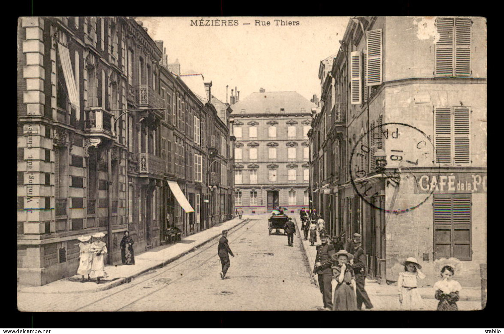 08 - CHARLEVILLE-MEZIERES - RUE THIERS - Charleville