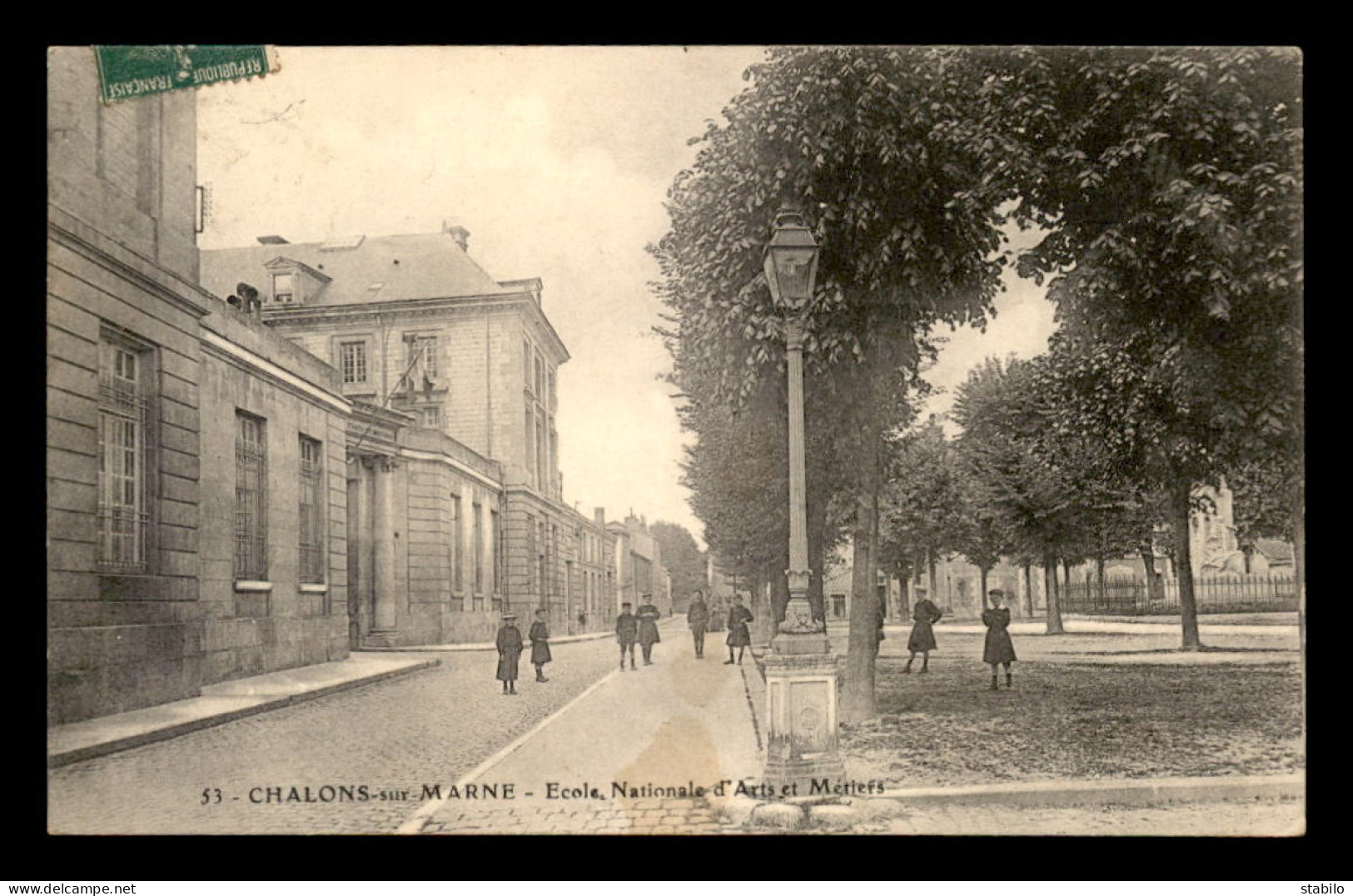 51 - CHALONS-SUR-MARNE - ECOLE NATIONALE D'ARTS ET METIERS - Châlons-sur-Marne