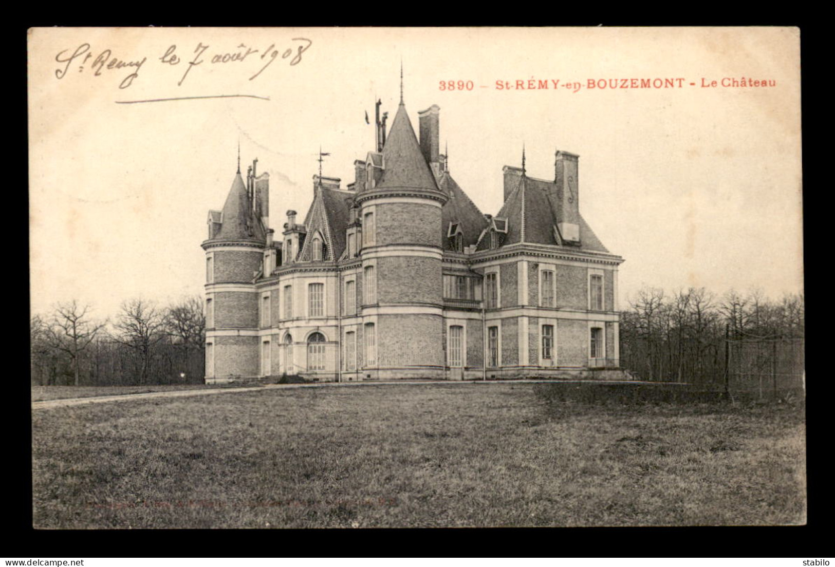 51 - ST-REMY-EN-BOUZEMONT - LE CHATEAU - Saint Remy En Bouzemont