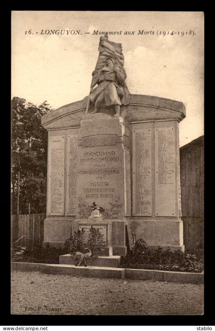 54 - LONGUYON - LE MONUMENT AUX MORTS - Longuyon