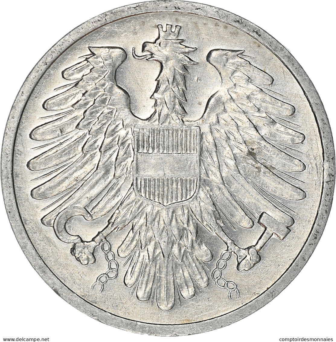 Monnaie, Autriche, 2 Groschen, 1977, TTB, Aluminium, KM:2876 - Austria