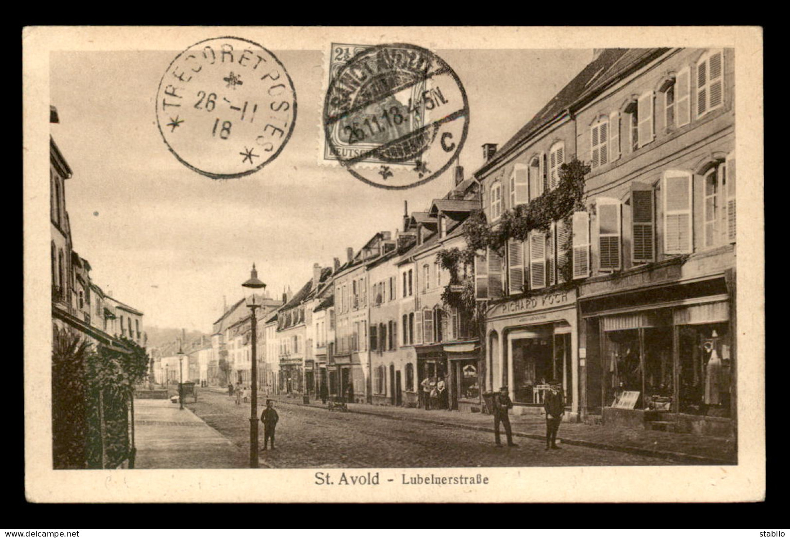 57 - SAINT-AVOLD - LUBELNERSTRASSE - MAGASIN RICHARD KOCH - Saint-Avold