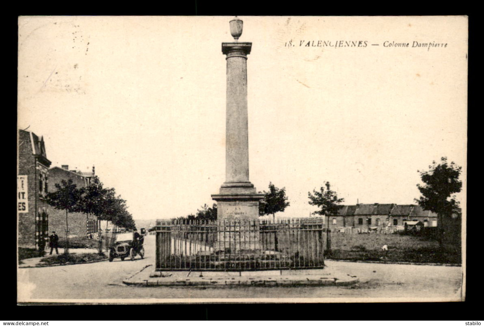 59 - VALENCIENNES - COLONNE DAMPIERRE - Valenciennes