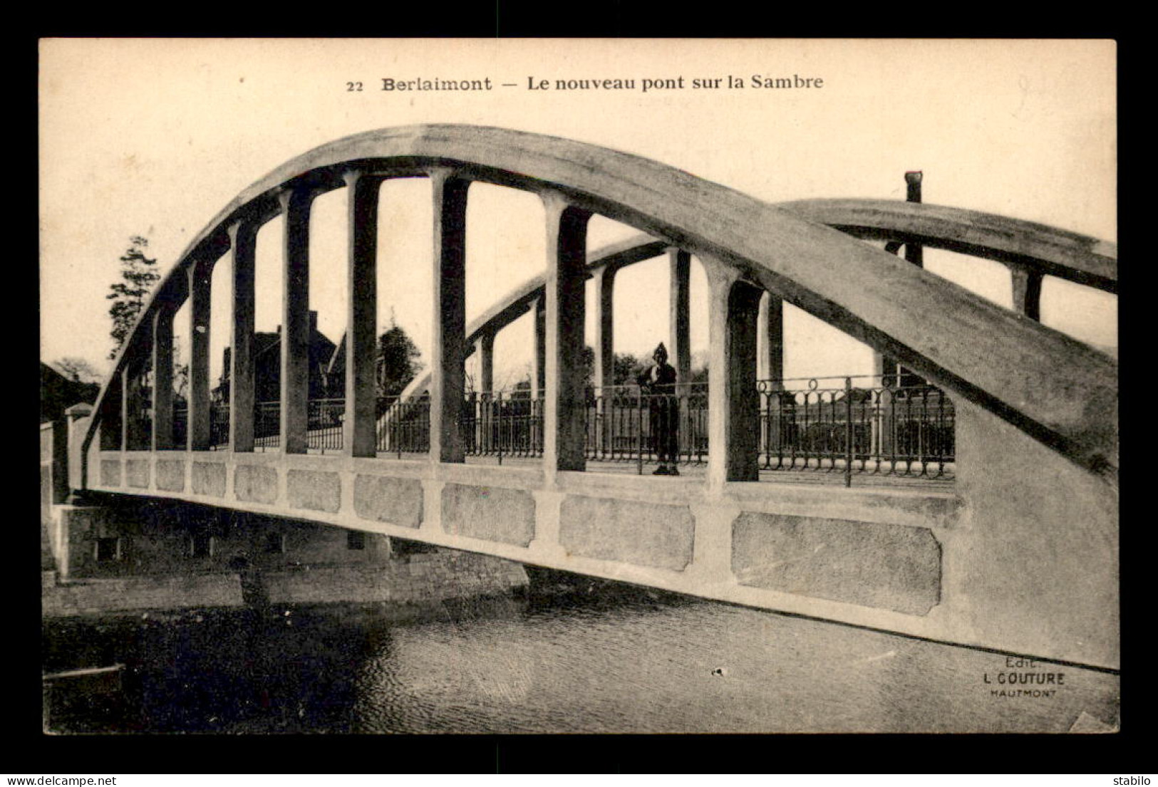 59 - BERLAIMONT - LE NOUVEAU PONT SUR LA SAMBRE - Berlaimont
