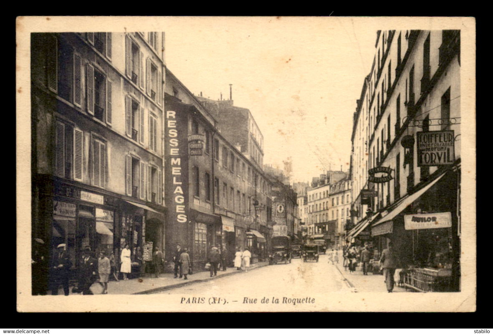 75 - PARIS 11EME - RUE DE LA ROQUETTE - Arrondissement: 11