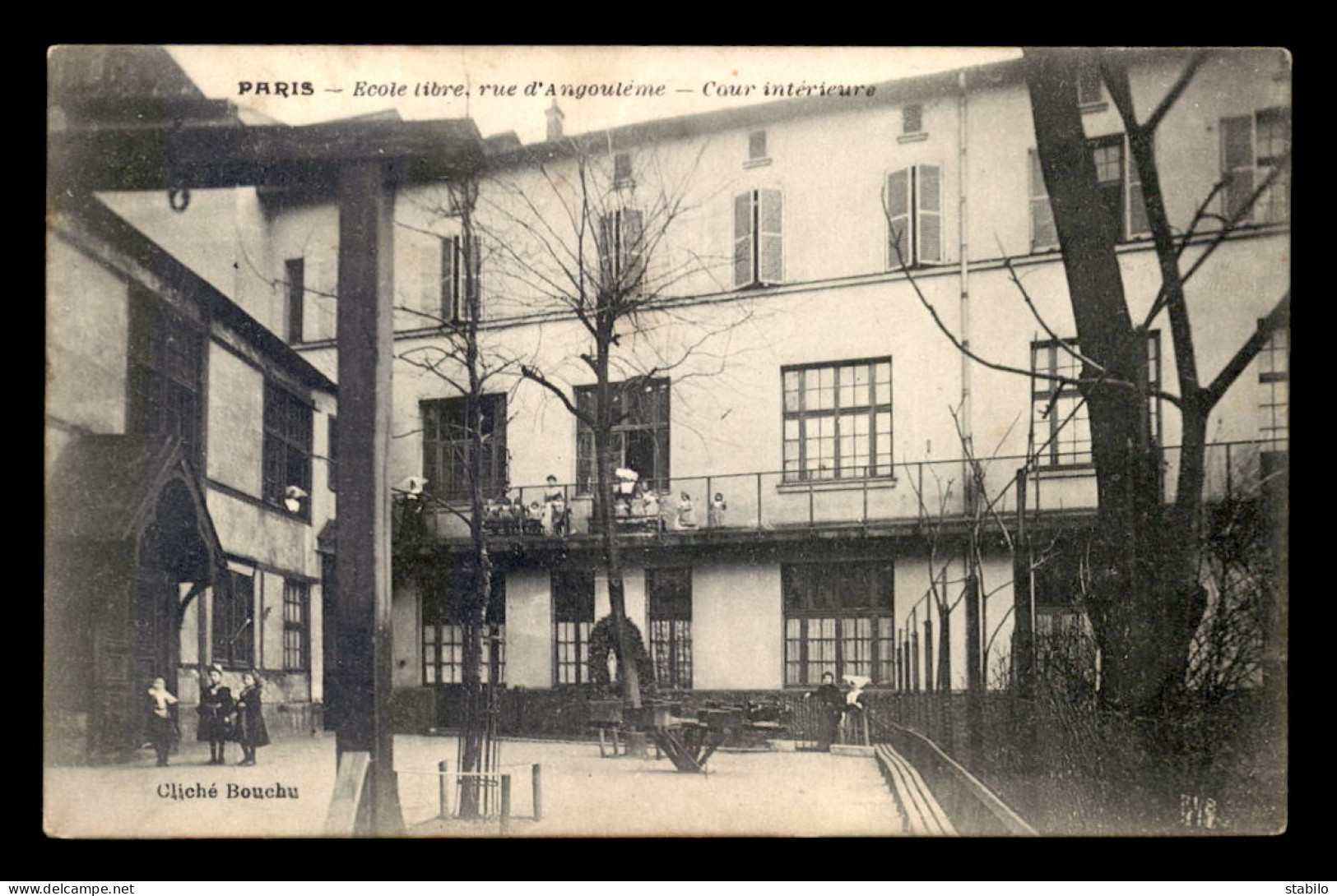 75 - PARIS 11EME - ECOLE LIBRE RUE D'ANGOULEME - ACTUELLEMENT RUE J.P. TIMBAUD - Distrito: 11