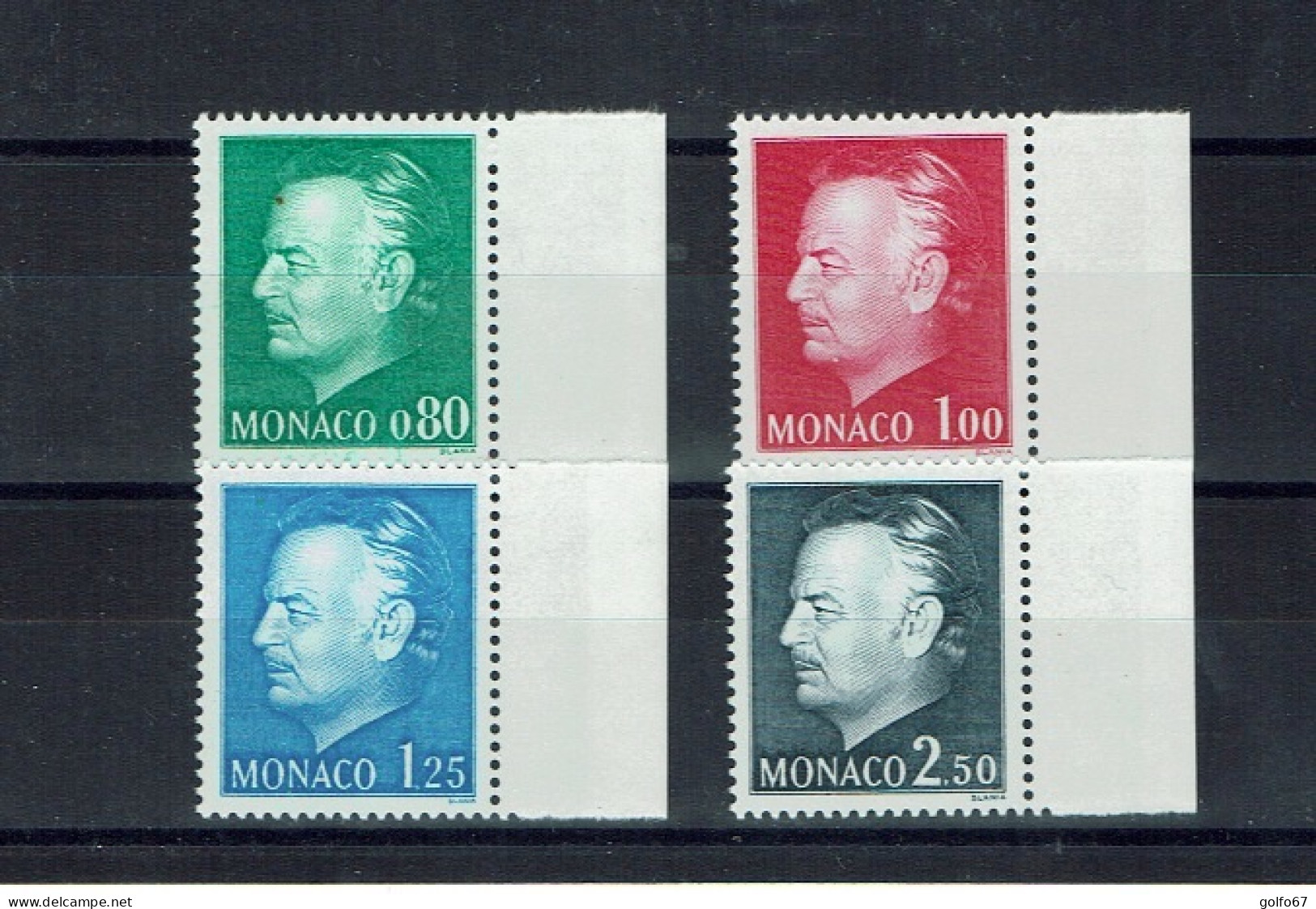 MONACO 1977 Y&T N° 1079 à 1082 NEUF** - Unused Stamps