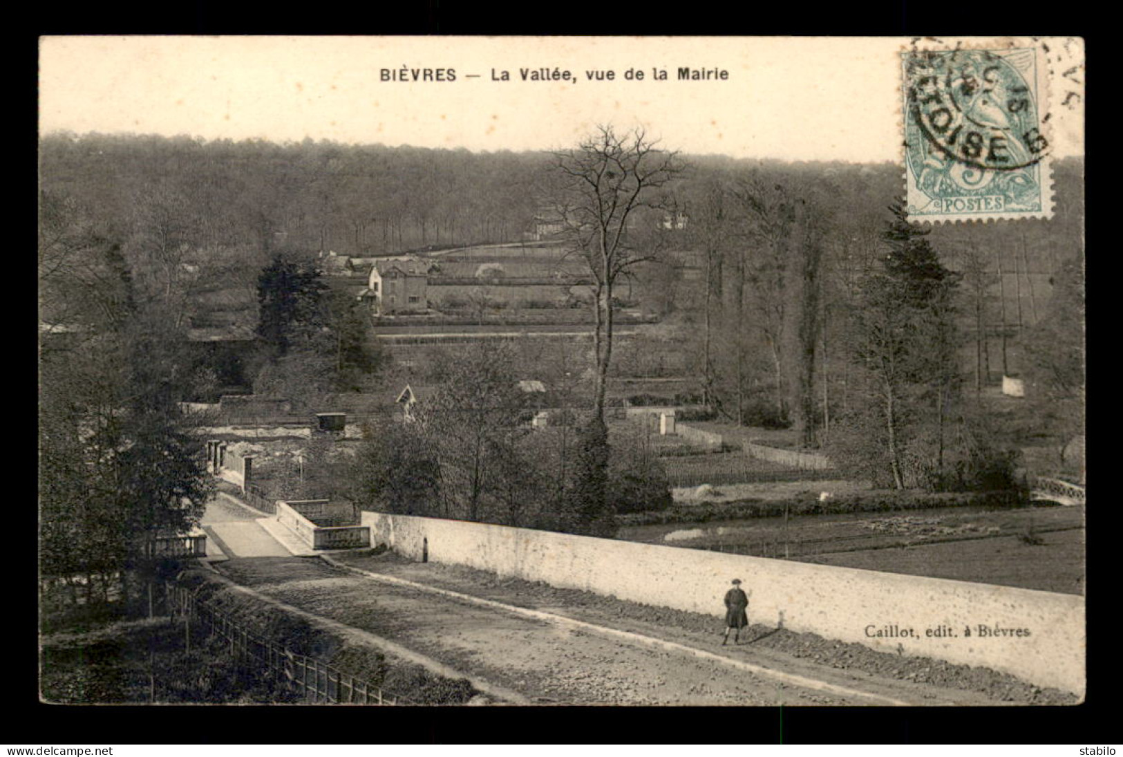 91 - BIEVRES - LA VALLEE VUE DE LA MAIRIE - Bievres