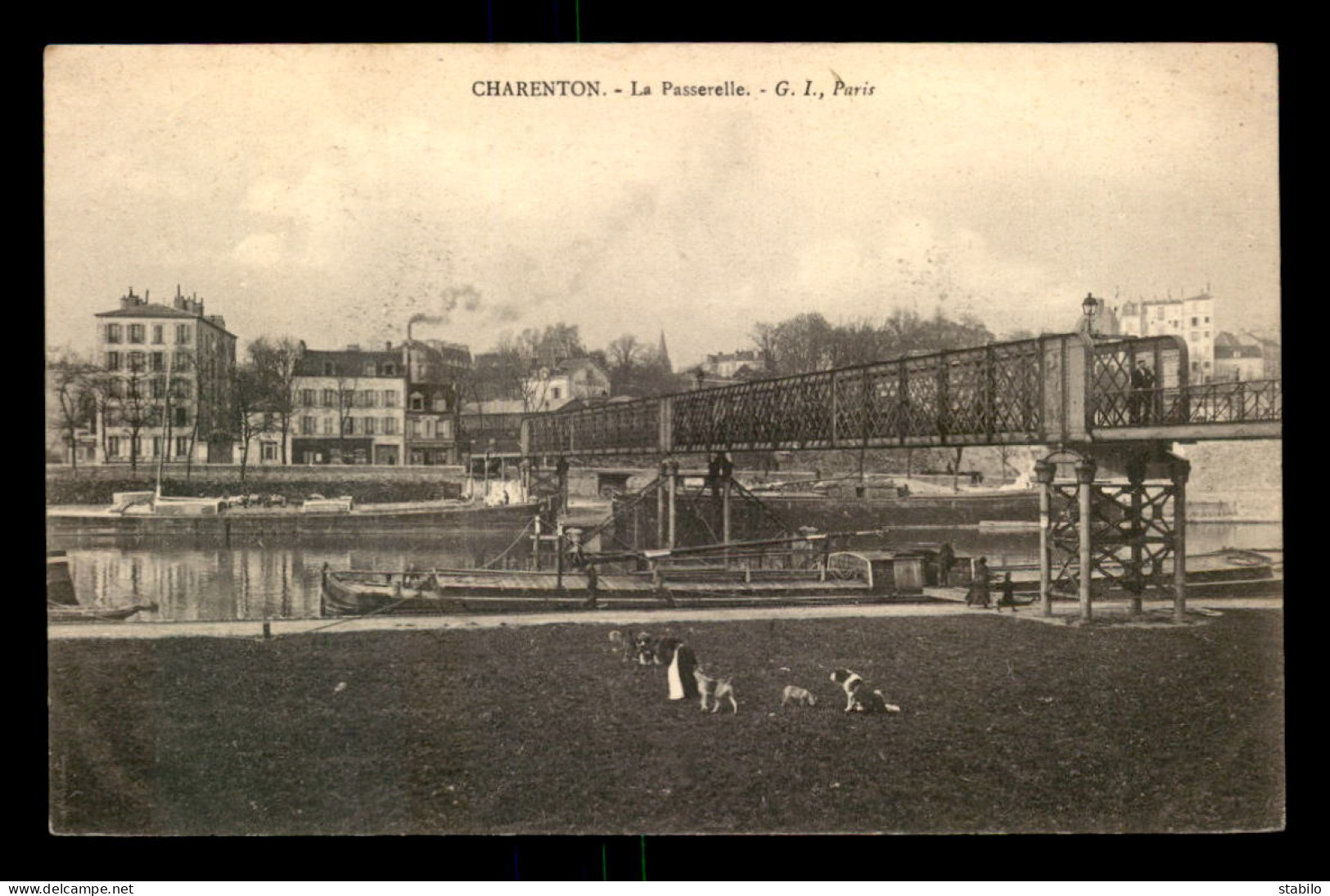 94 - CHARENTON-LE-PONT - LA PASSERELLE - Charenton Le Pont