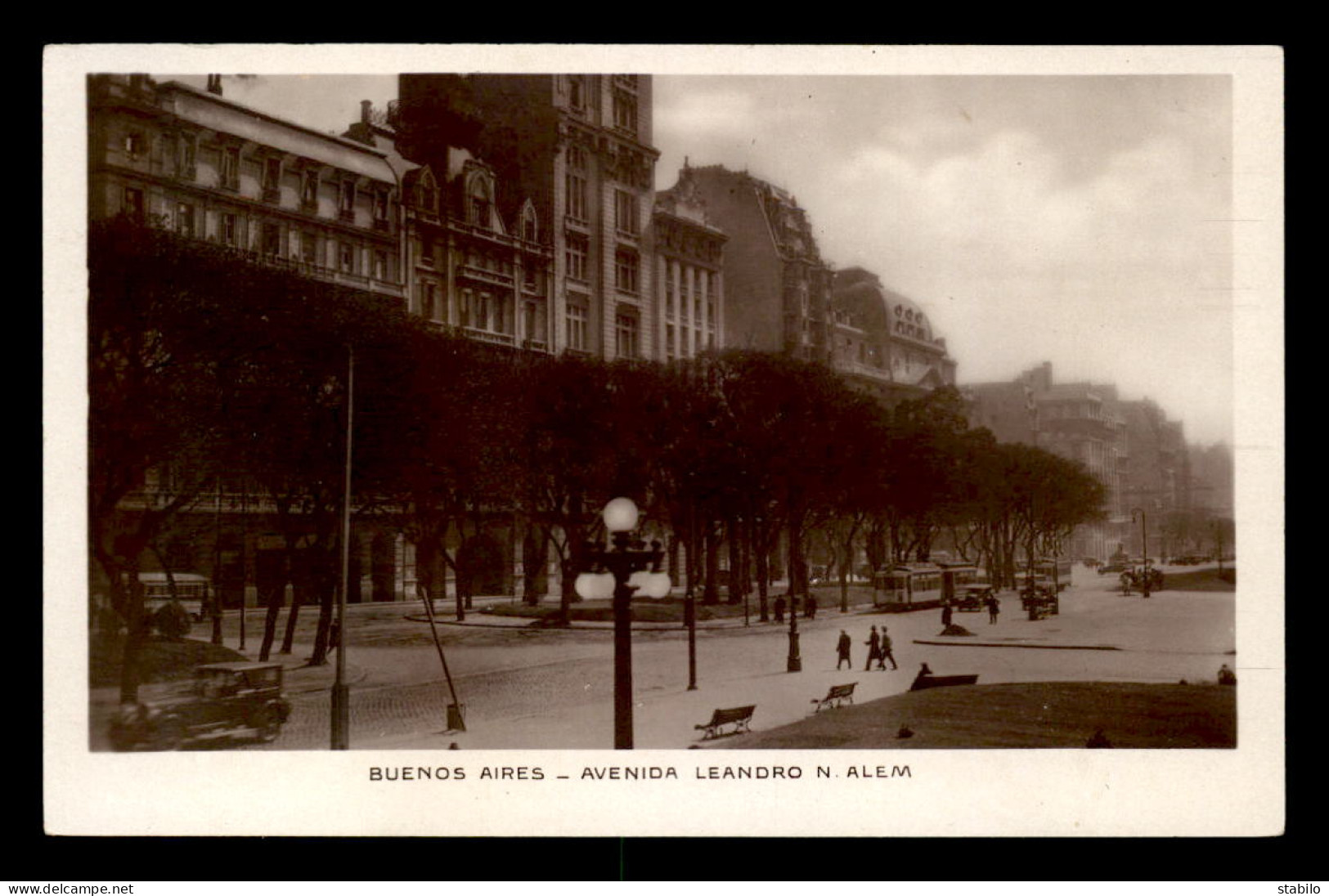 ARGENTINE - BUENOS AIRES - AVENIDA LEANDRO N. ALEM - Argentina