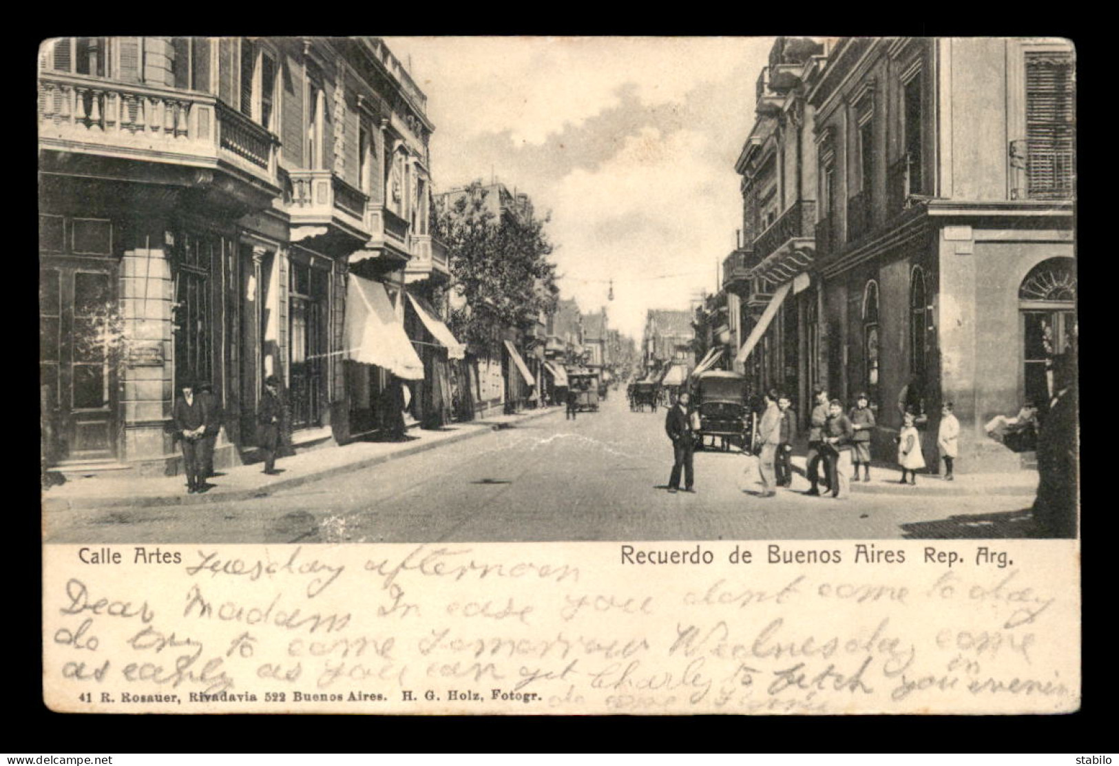 ARGENTINE - BUENOS AIRES - CALLE ARTES - Argentinië