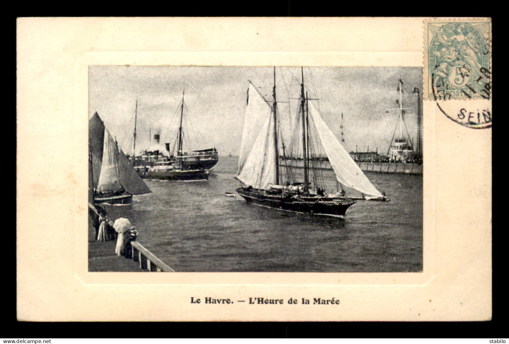 BATEAUX - VOILIERS AU HAVRE - Segelboote