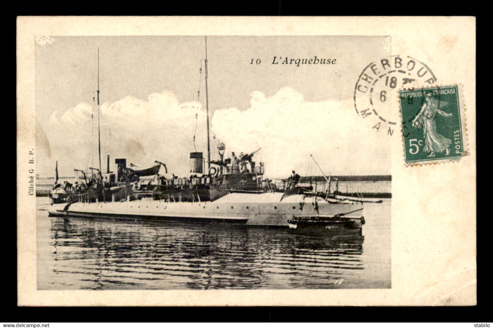 BATEAUX DE GUERRE - L "ARQUEBUSE" - Warships