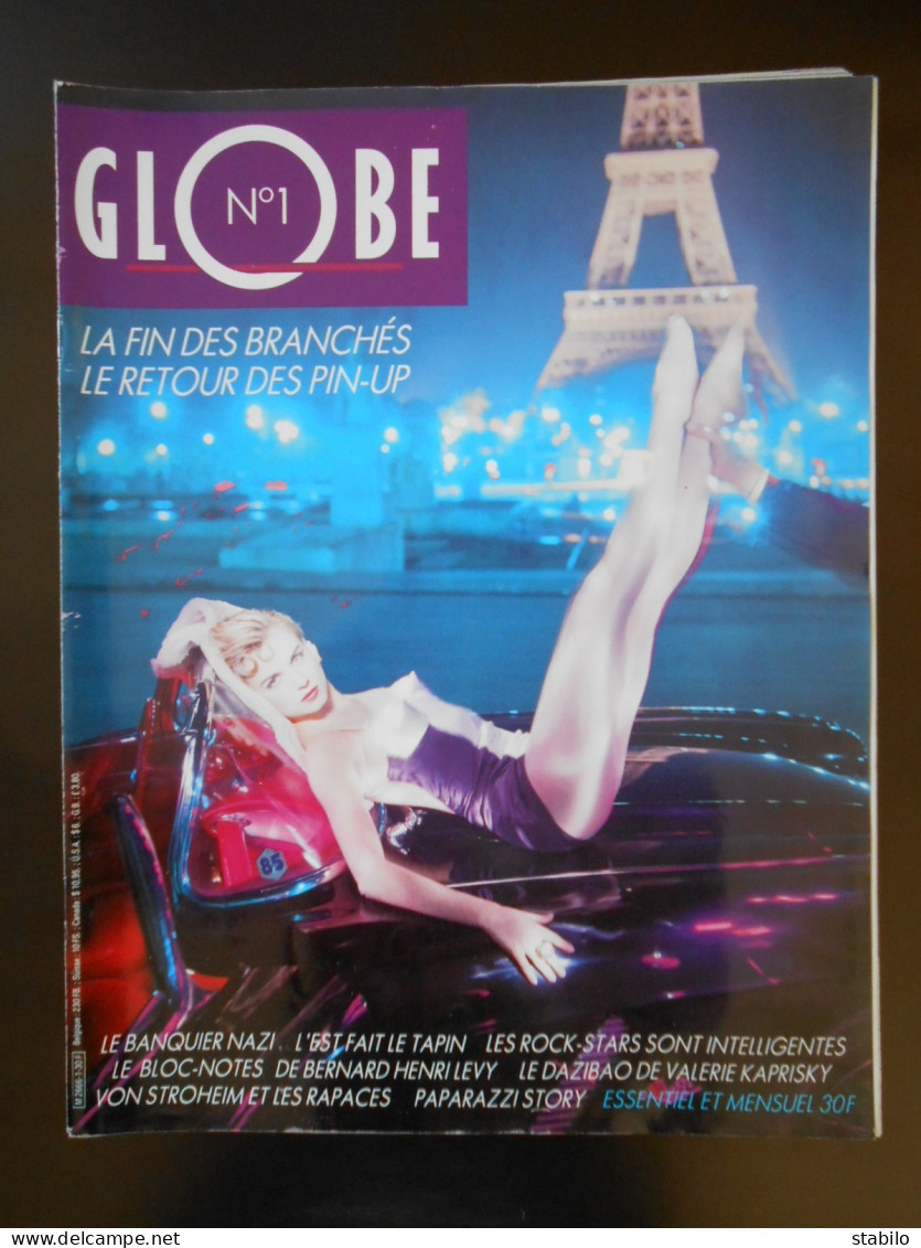 REVUE - PEOPLE - GLOBE - NUMERO 1 NOVEMBRE 1985 - Gente