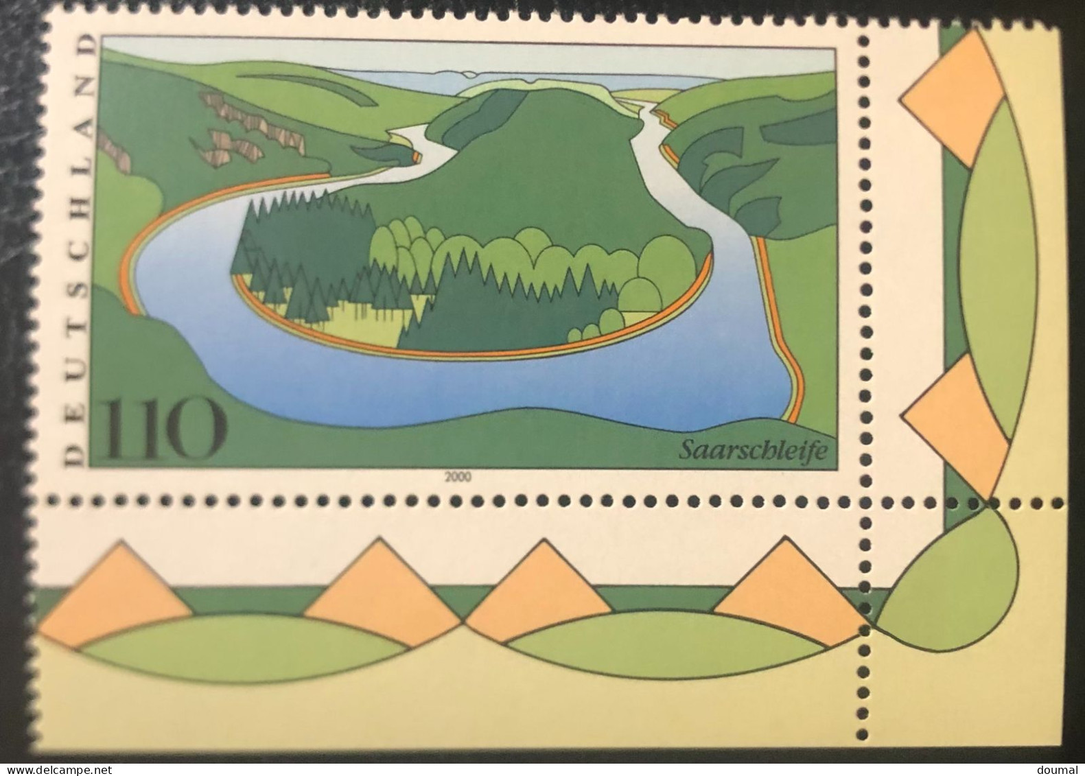 GERMANY 2000 - Scott# 2072-3 Scenic Regions Set Of 2 NH And 2000 State Parliaments – Düsseldorf And WEST GERMANY MNH STA - Ungebraucht