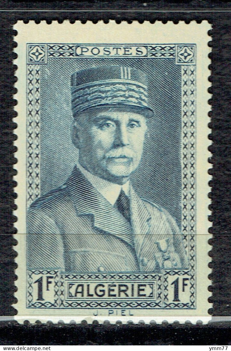 Effigie Du Maréchal Pétain - Unused Stamps
