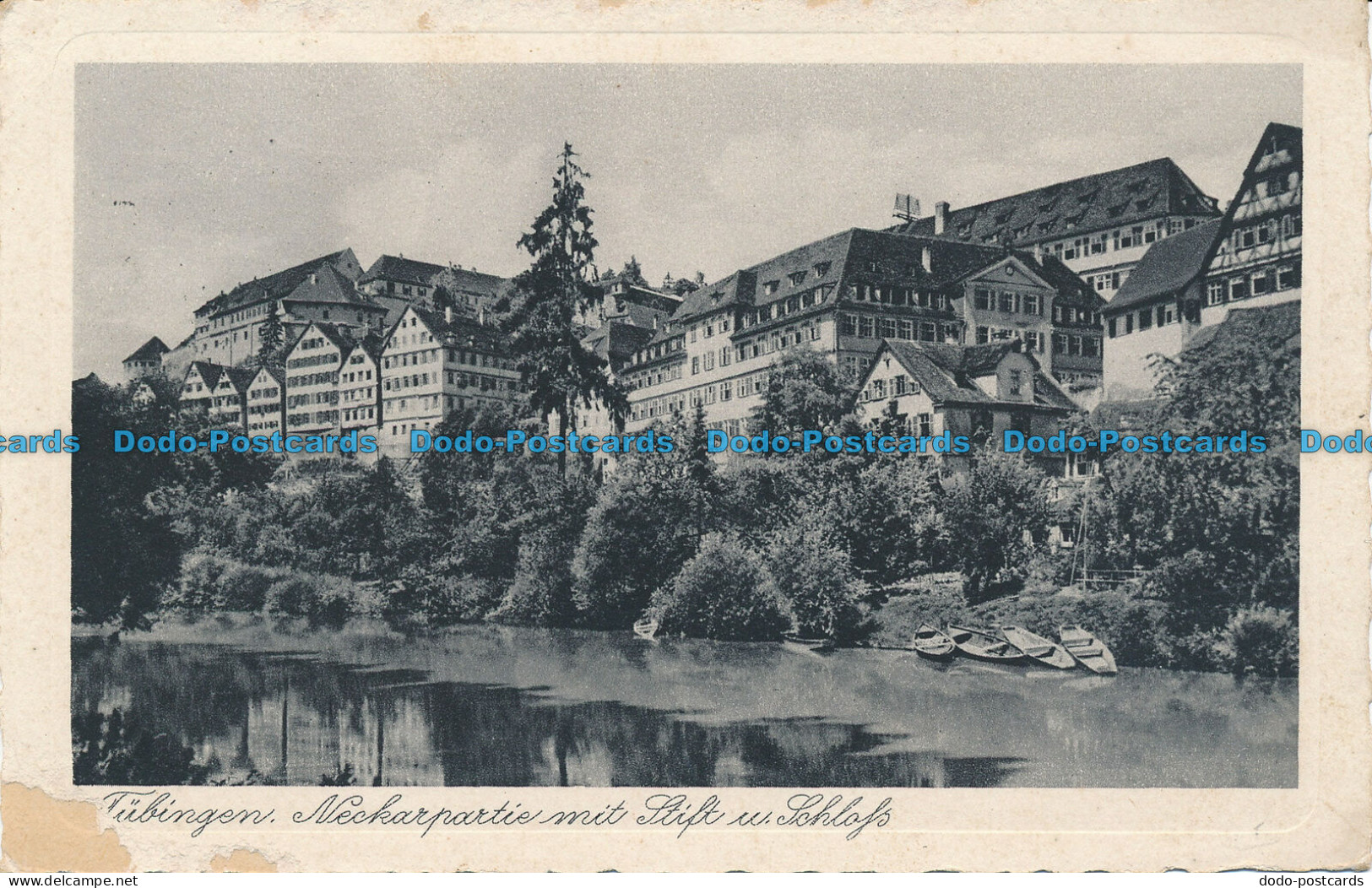R033074 Tubingen. Neckarpartie Mit Stift U Schloss. Metz. 1937 - Welt