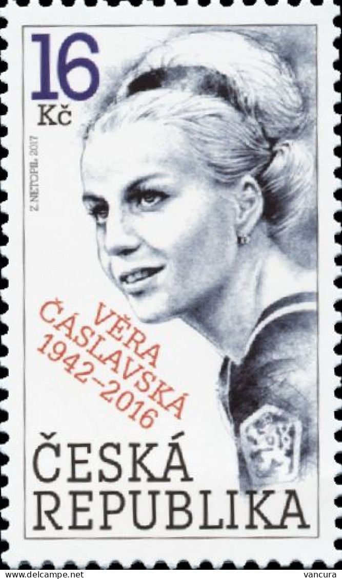 924 Czech Republic Vera Caslavska Anniversary 2017 - Gymnastics