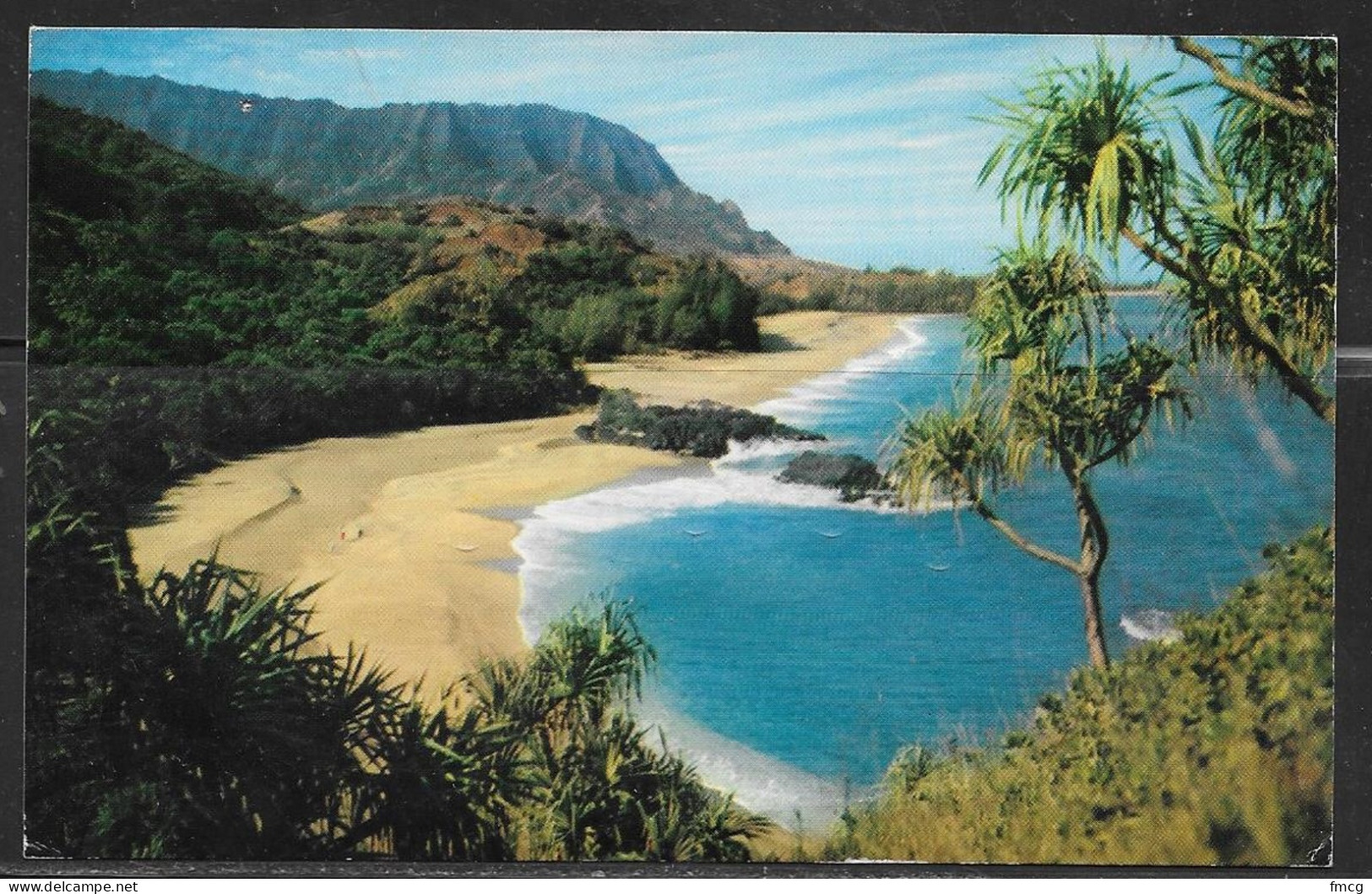 Hawaii, Kauai, Lumahai Beach, Mailed 1979 - Kauai