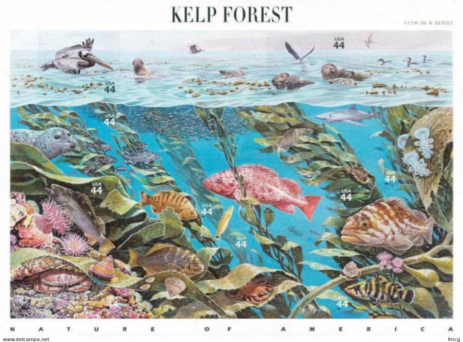 2009 Kelp Forest, 10 Stamps, Mint Never Hinged - Ongebruikt