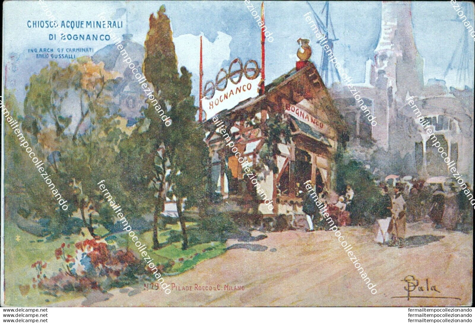 Bc231  Cartolina Milano Citta' Esposizione 1906 - Milano (Milan)