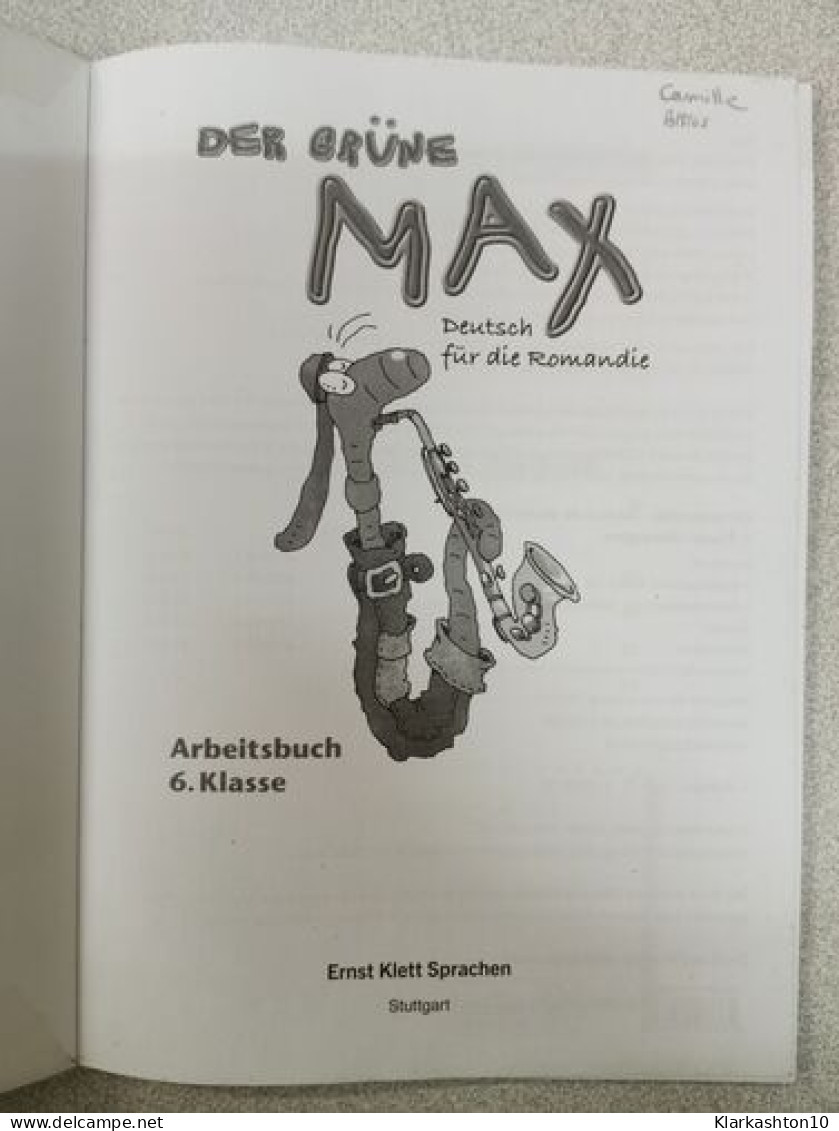 Der Grüne Max Deutsch Für Die Romandie : 6. Klasse - Otros & Sin Clasificación