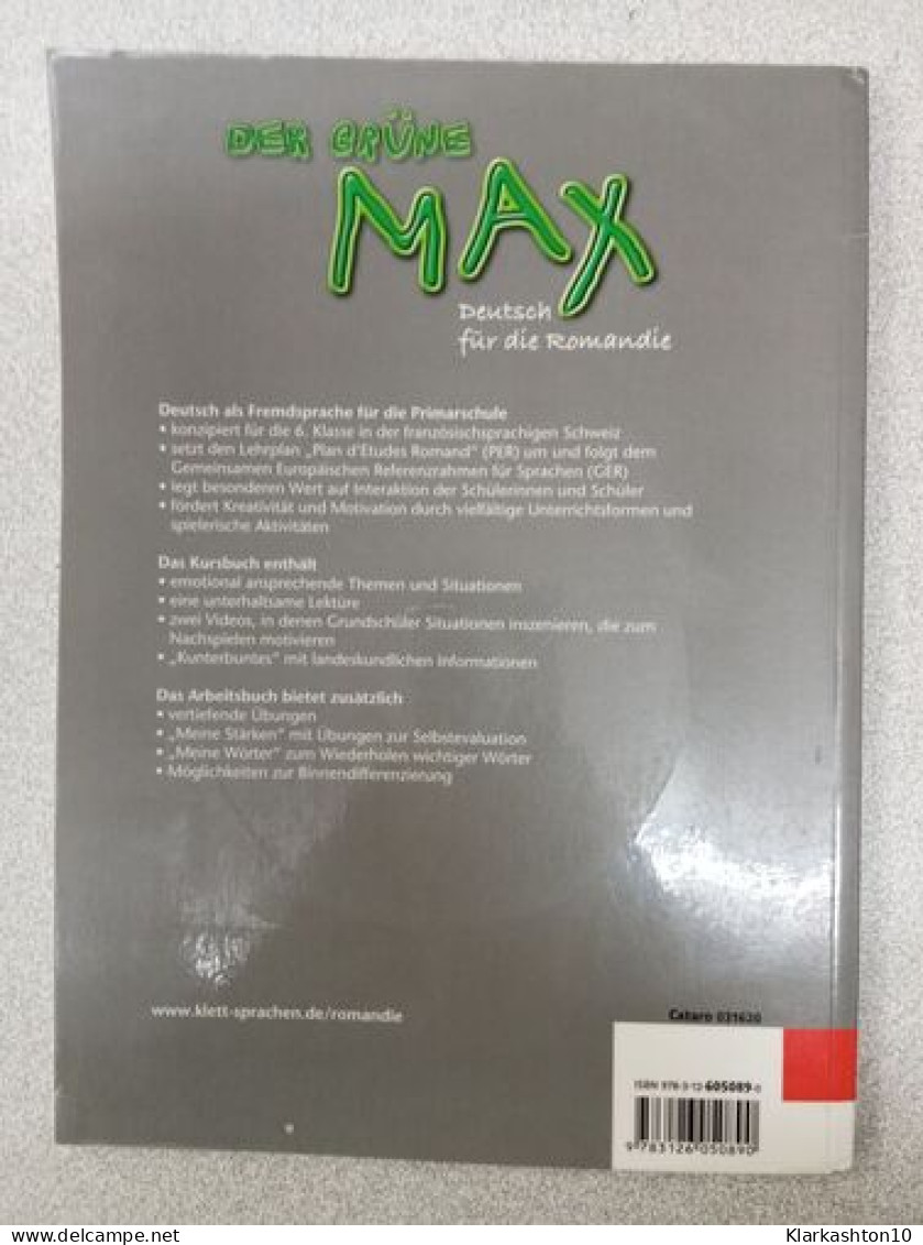 Der Grüne Max Deutsch Für Die Romandie : 6. Klasse - Andere & Zonder Classificatie