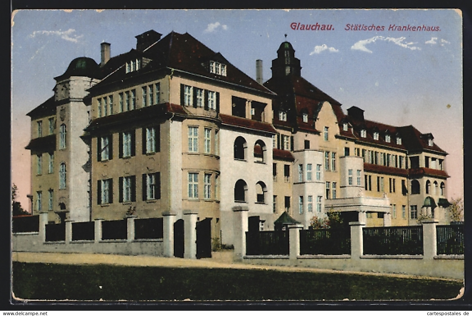 AK Glauchau, Städtisches Krankenhaus  - Glauchau