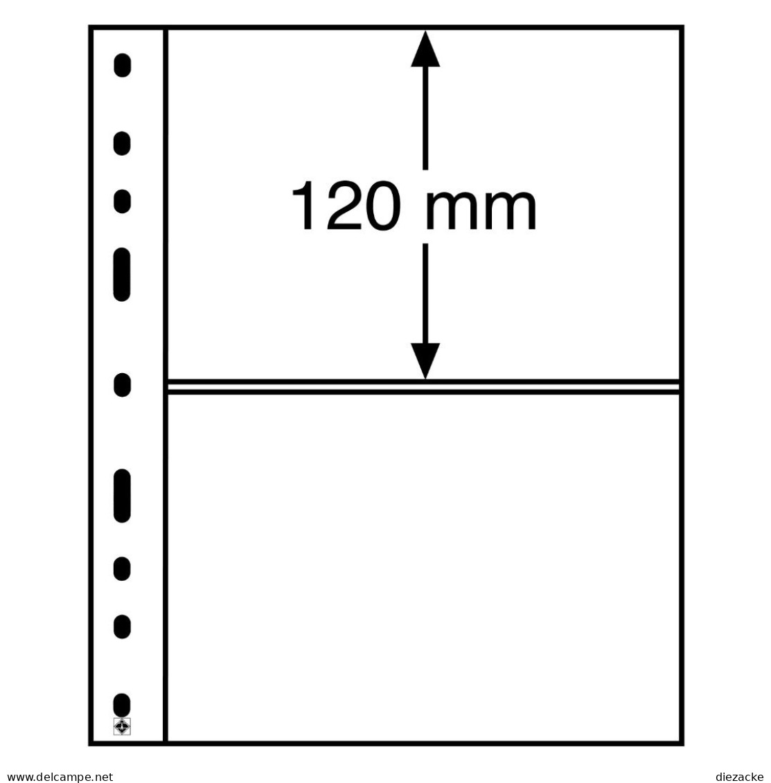 Leuchtturm Hüllen Klar OPTIMA 2C (10er Pack) 309942 Neu ( - Other & Unclassified