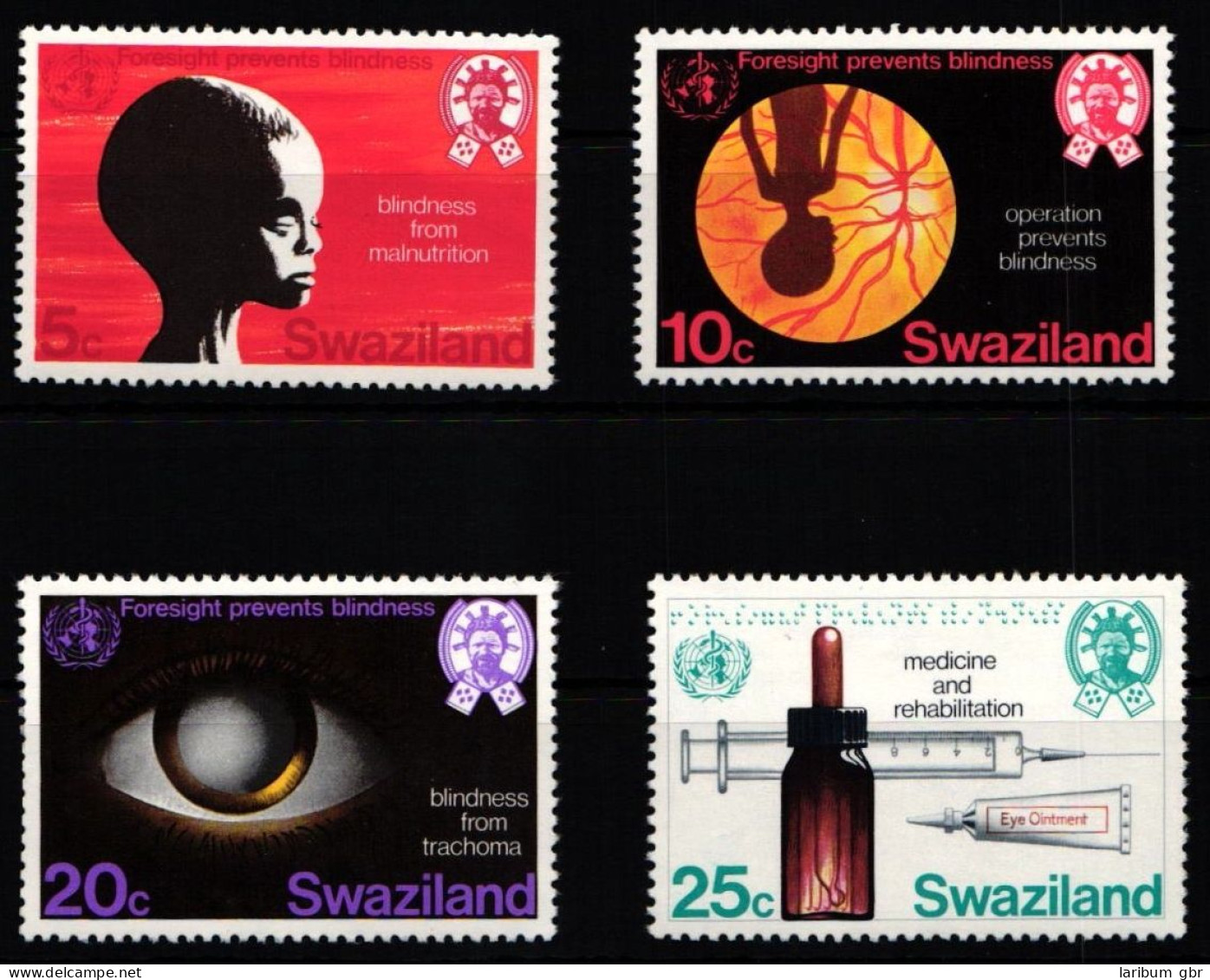 Swaziland 249-252 Postfrisch #JY636 - Swaziland (1968-...)
