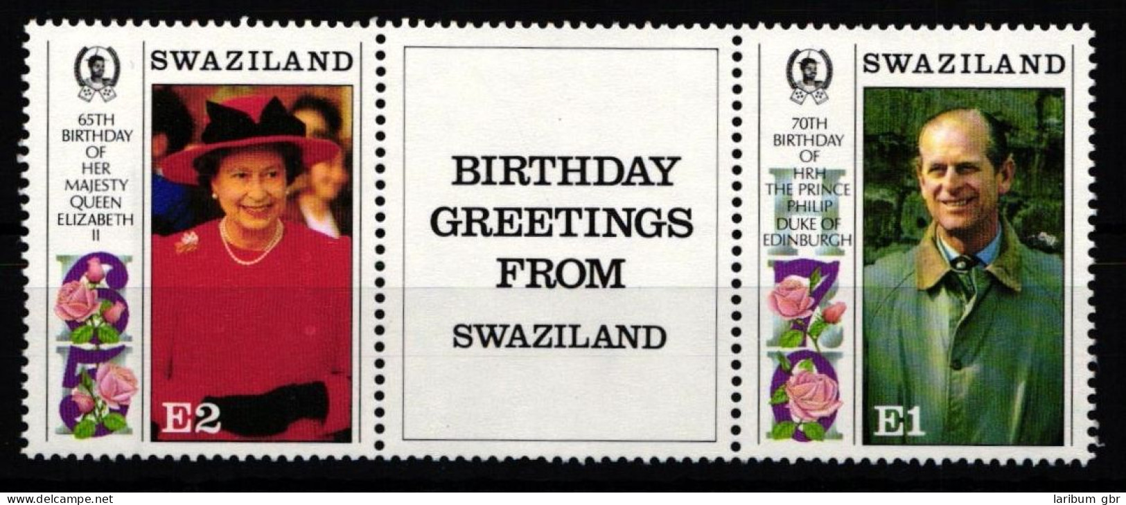 Swaziland 592-593 Postfrisch Kleinbogen #JY703 - Swaziland (1968-...)