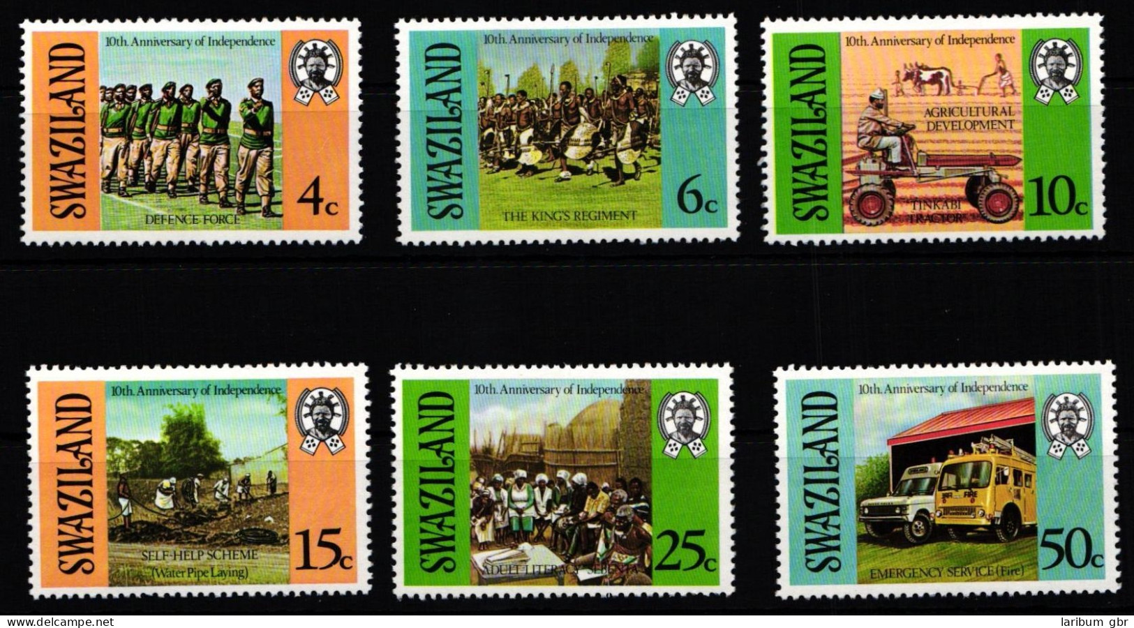 Swaziland 300-305 Postfrisch #JY647 - Swaziland (1968-...)