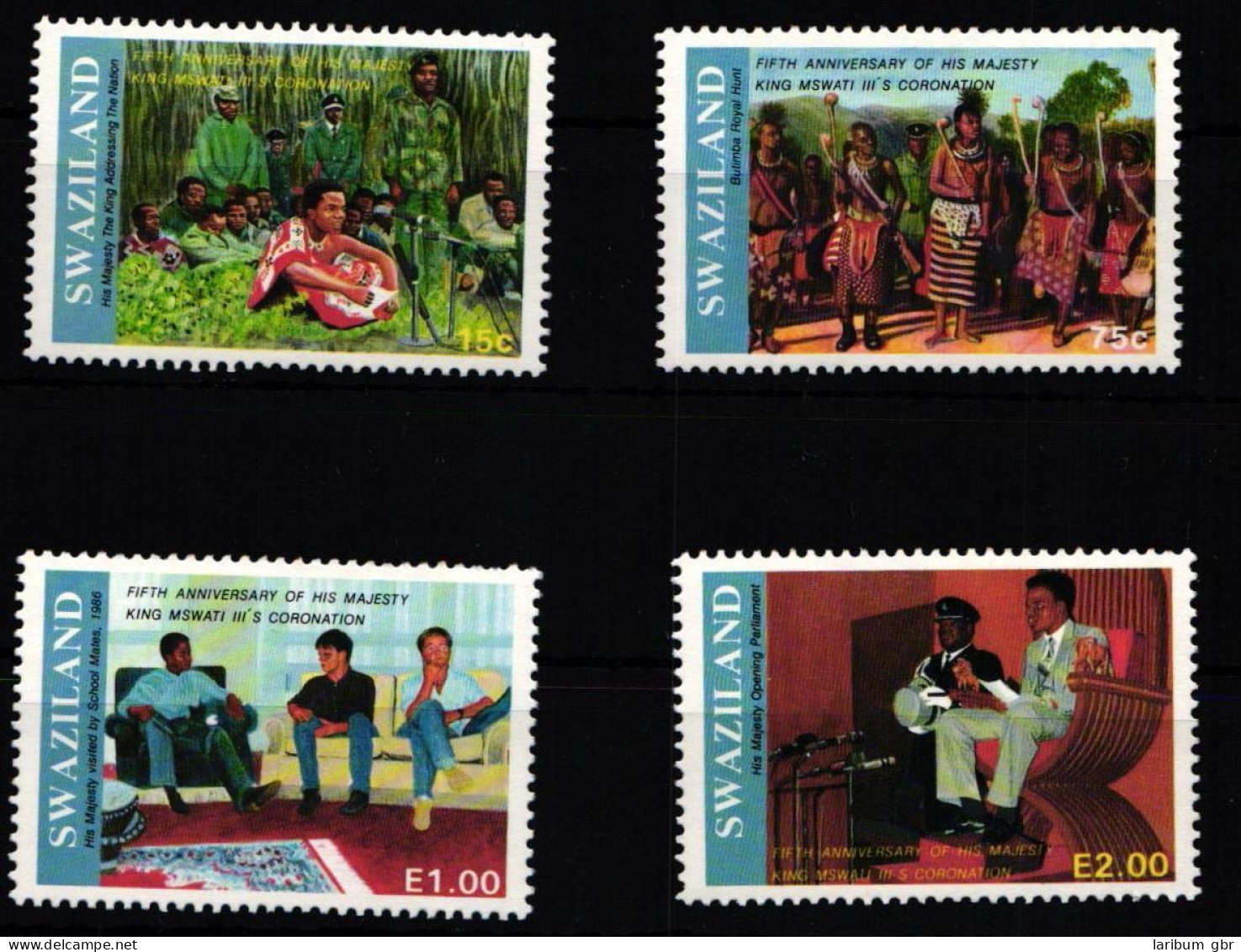 Swaziland 588-591 Postfrisch #JY702 - Swaziland (1968-...)