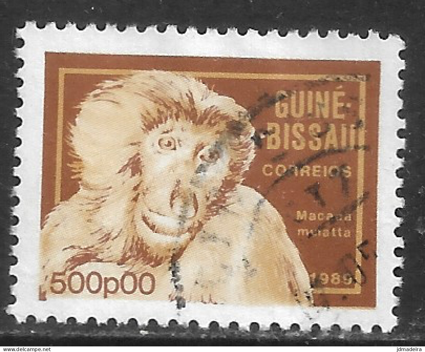 GUINE BISSAU – 1989 Animals 500P00 Used Stamp - Guinée-Bissau