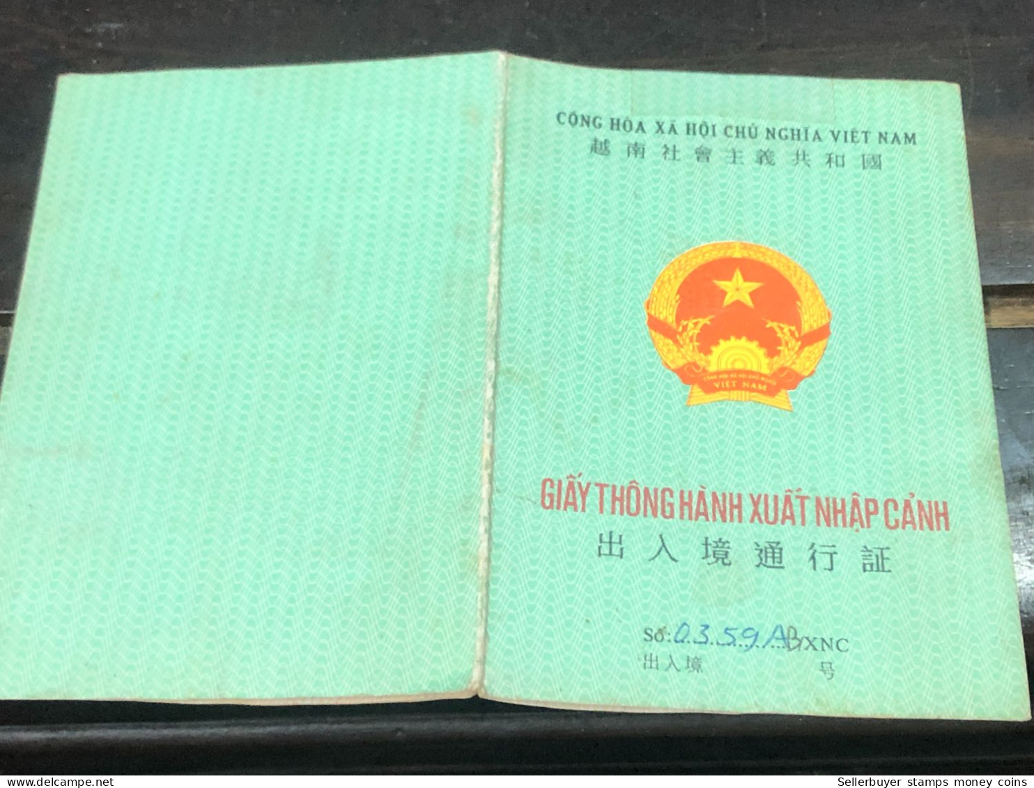 VIET NAM -OLD-GIAY THONG HANH-ID PASSPORT-name-LE THI KIM NHI-2007-1pcs Book - Verzamelingen