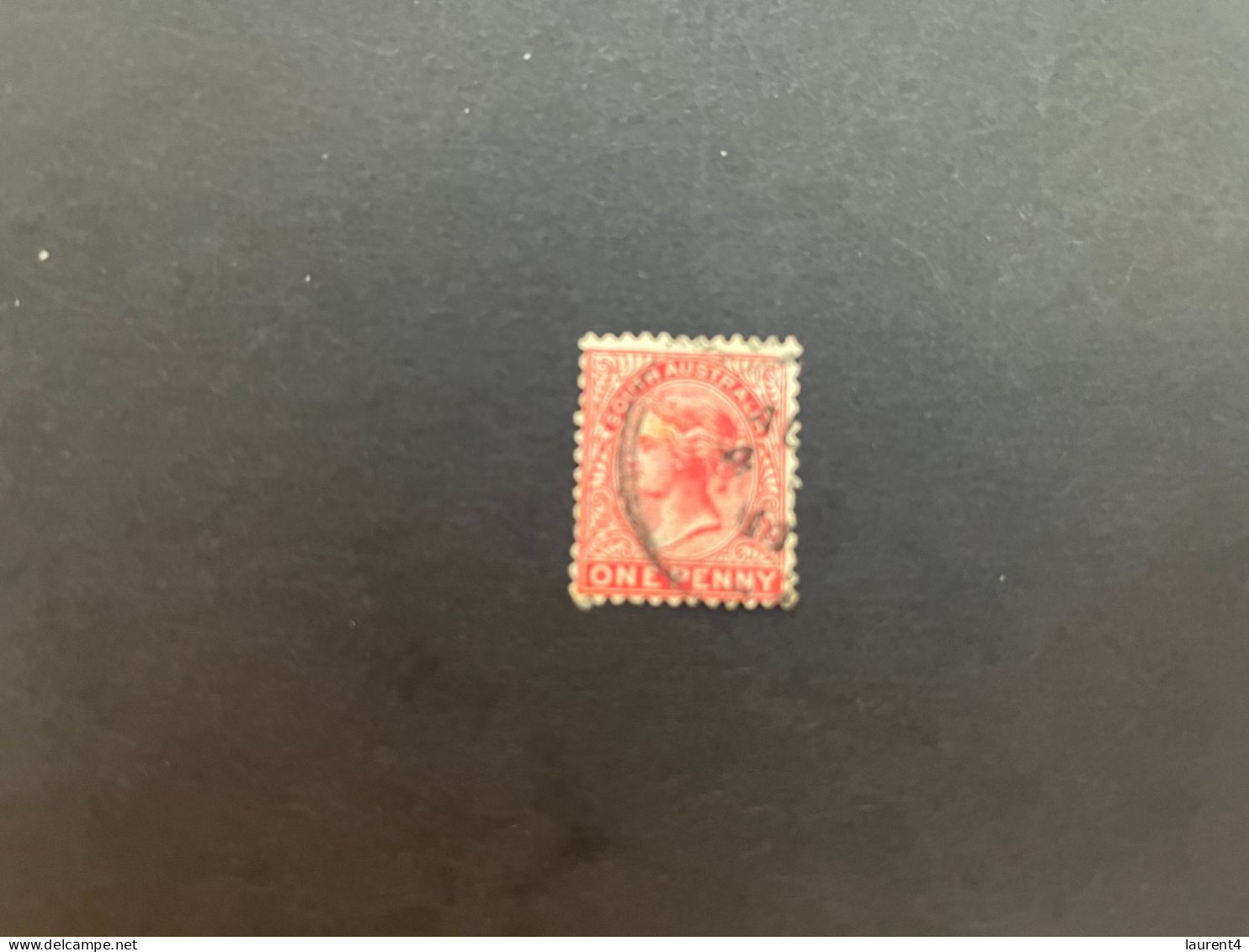 (stamps 7-5-2024) Very Old Australia Stamp - NSW 1 Penny X 1 Stamp - Gebruikt