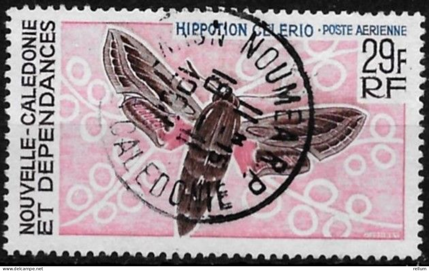 Nouvelle Calédonie 1967/1968 - Yvert N° PA 94 - Michel N° 443 Oblitéré - Usados