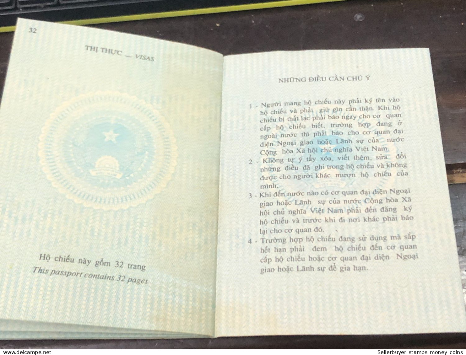 VIET NAM -OLD-ID PASSPORT-name-NGUYEN DI NINH-2001-1pcs Book - Verzamelingen