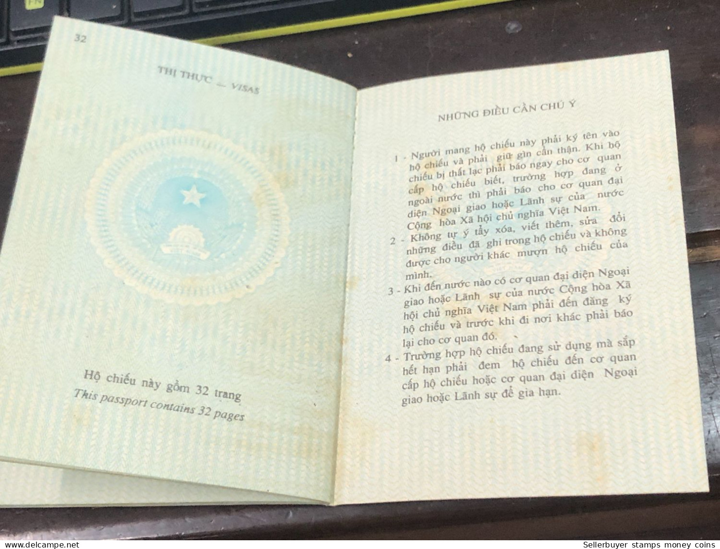 VIET NAM -OLD-ID PASSPORT-name-LE VAN NAM-2001-1pcs Book - Collections