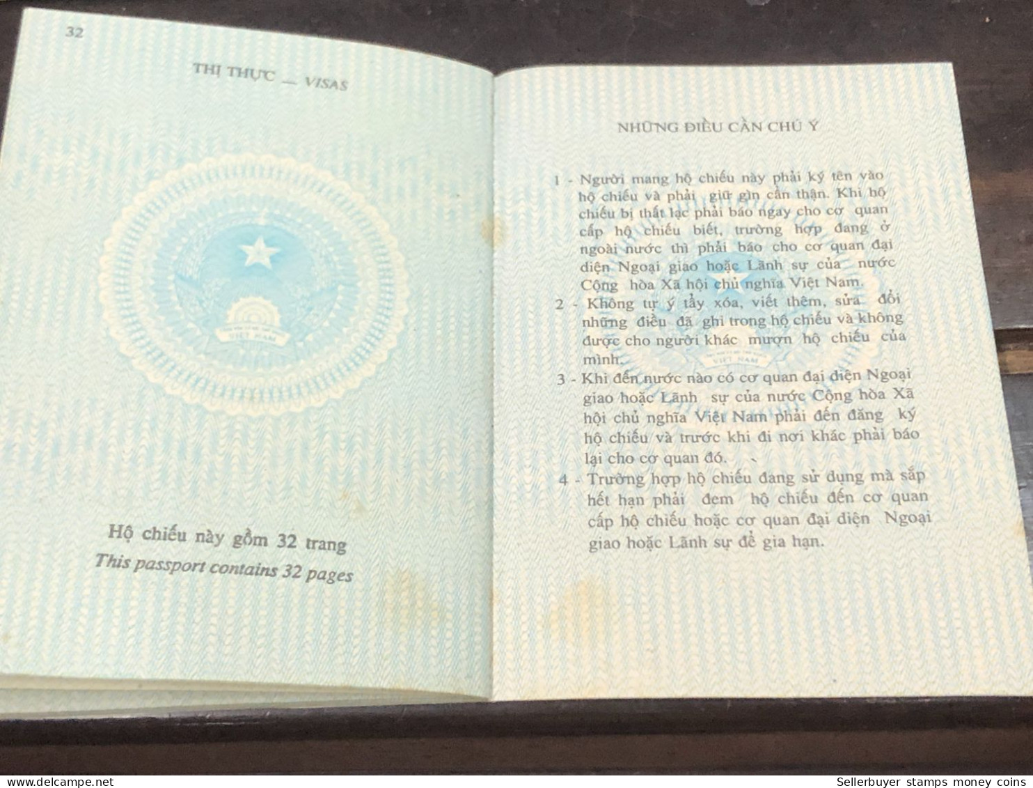 VIET NAM -OLD-ID PASSPORT-name-LUONG DINH TIEN-2001-1pcs Book - Collections