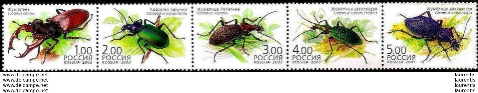 7657  Insects - Russia - No Gum - 1,25 .-- - Other & Unclassified