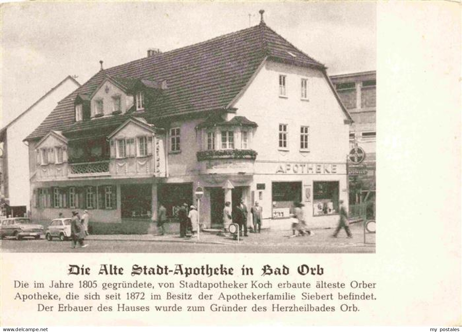 73974949 BAD_ORB Alte Stadt Apotheke - Bad Orb