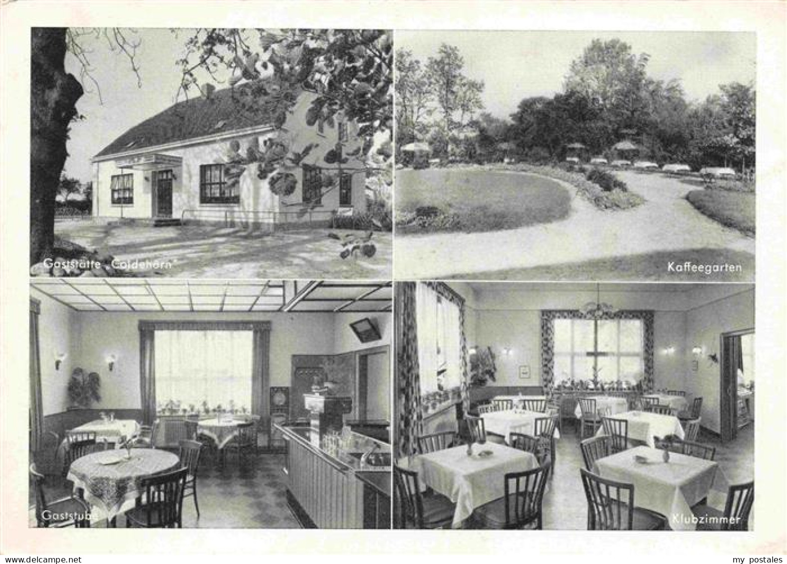 73974946 Sandhorst_Aurich Gaststaette Goldehoern Kaffeegarten Gaststube Klubzimm - Aurich