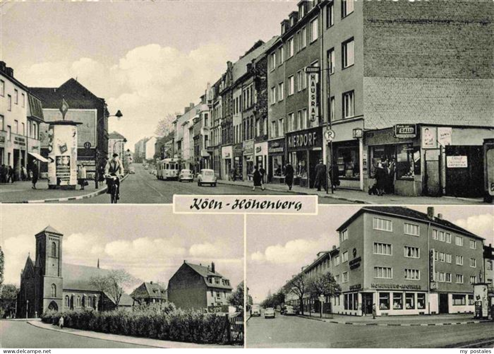 73974915 Hoehenberg_Koeln Ortspartien Kirche - Köln